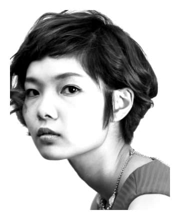 Sandra Nguyen — in high school